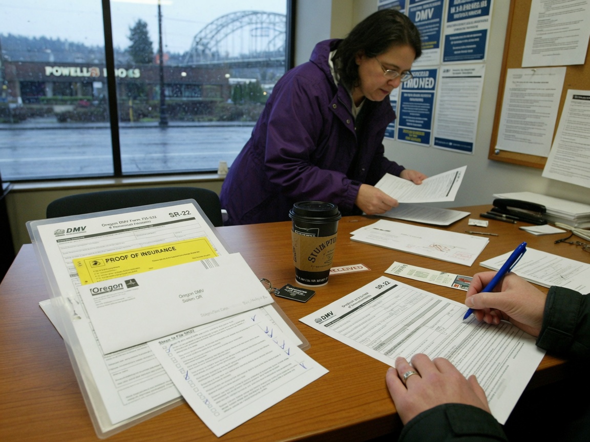 Steps to File SR22 Forms with the Oregon DMV